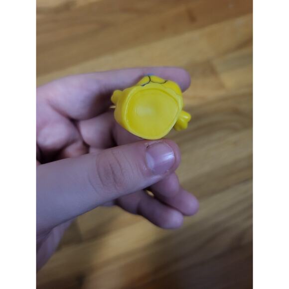 Strawberry Shortcake Cheesecake Pet Yellow Bear Mouse Figure Blue Bow - Picture 6 of 6